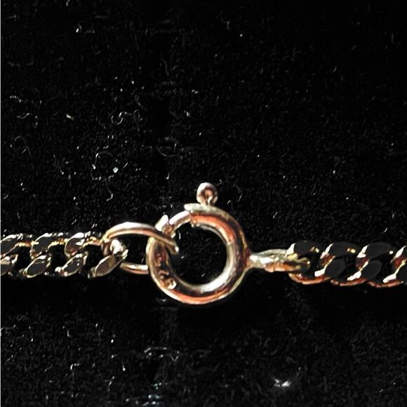 Sterling Silver Cuban Link Necklace - Picture 2 of 2